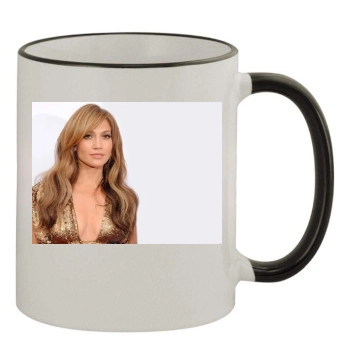 Jennifer Lopez 11oz Colored Rim & Handle Mug