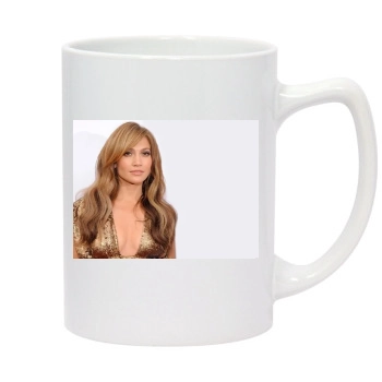 Jennifer Lopez 14oz White Statesman Mug