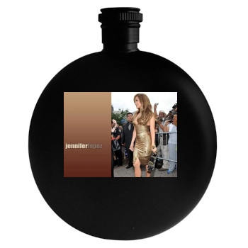 Jennifer Lopez Round Flask