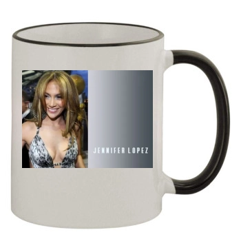 Jennifer Lopez 11oz Colored Rim & Handle Mug