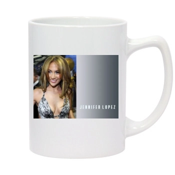 Jennifer Lopez 14oz White Statesman Mug