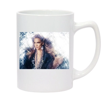 Jennifer Lopez 14oz White Statesman Mug