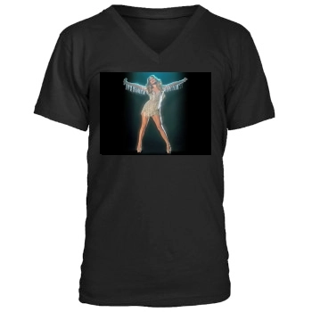 Jennifer Lopez Men's V-Neck T-Shirt