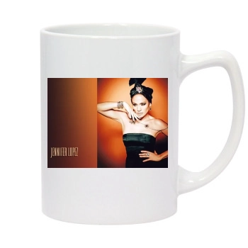 Jennifer Lopez 14oz White Statesman Mug