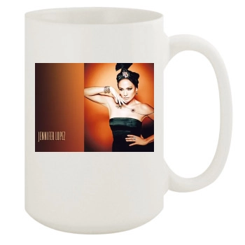 Jennifer Lopez 15oz White Mug