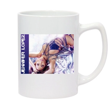 Jennifer Lopez 14oz White Statesman Mug