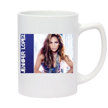 Jennifer Lopez 14oz White Statesman Mug