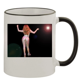 Jennifer Lopez 11oz Colored Rim & Handle Mug