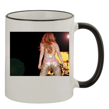 Jennifer Lopez 11oz Colored Rim & Handle Mug