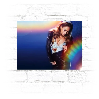 Jennifer Lopez Metal Wall Art