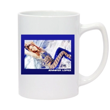 Jennifer Lopez 14oz White Statesman Mug