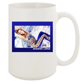 Jennifer Lopez 15oz White Mug