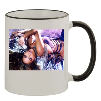 Jennifer Lopez 11oz Colored Rim & Handle Mug