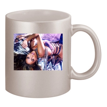 Jennifer Lopez 11oz Metallic Silver Mug