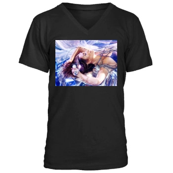 Jennifer Lopez Men's V-Neck T-Shirt