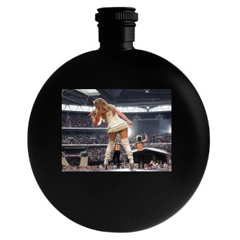 Jennifer Lopez Round Flask