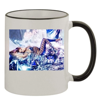 Jennifer Lopez 11oz Colored Rim & Handle Mug