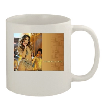 Jennifer Lopez 11oz White Mug