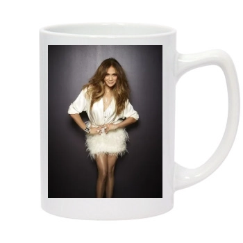 Jennifer Lopez 14oz White Statesman Mug