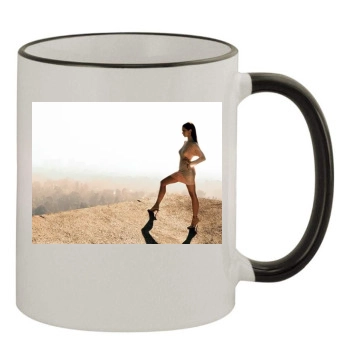 Jennifer Love Hewitt 11oz Colored Rim & Handle Mug