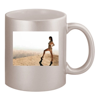 Jennifer Love Hewitt 11oz Metallic Silver Mug