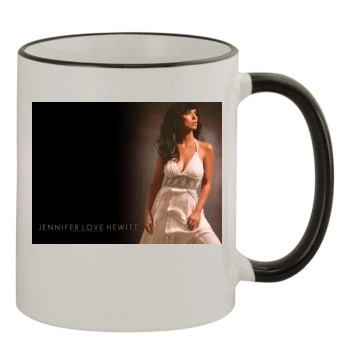 Jennifer Love Hewitt 11oz Colored Rim & Handle Mug