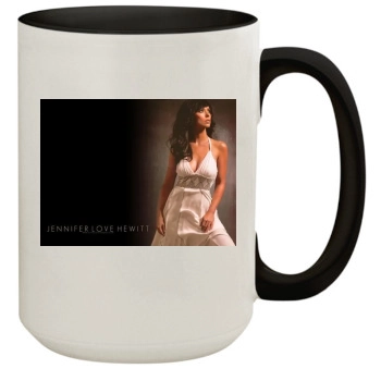 Jennifer Love Hewitt 15oz Colored Inner & Handle Mug