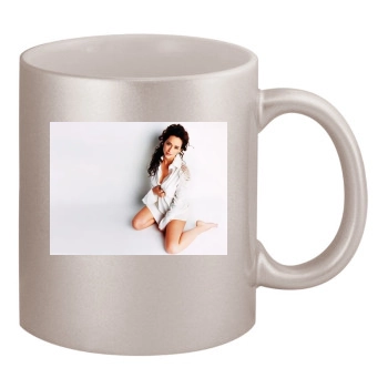 Jennifer Love Hewitt 11oz Metallic Silver Mug