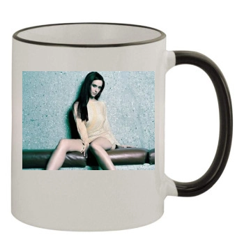 Jennifer Love Hewitt 11oz Colored Rim & Handle Mug