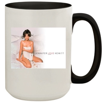 Jennifer Love Hewitt 15oz Colored Inner & Handle Mug