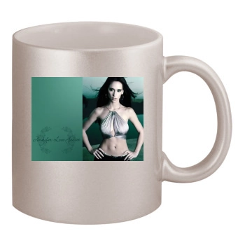 Jennifer Love Hewitt 11oz Metallic Silver Mug