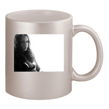 Jennifer Love Hewitt 11oz Metallic Silver Mug