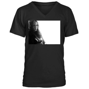 Jennifer Love Hewitt Men's V-Neck T-Shirt