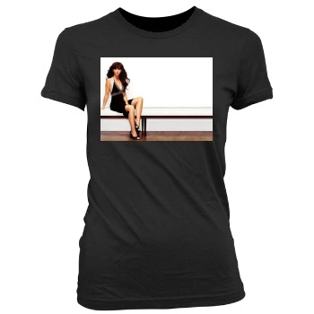 Jennifer Love Hewitt Women's Junior Cut Crewneck T-Shirt