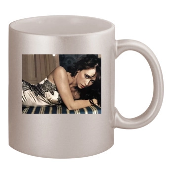 Jennifer Love Hewitt 11oz Metallic Silver Mug