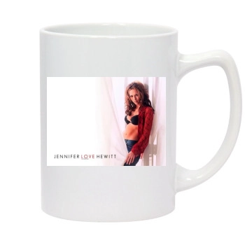 Jennifer Love Hewitt 14oz White Statesman Mug