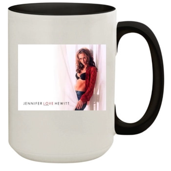 Jennifer Love Hewitt 15oz Colored Inner & Handle Mug