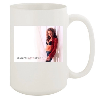 Jennifer Love Hewitt 15oz White Mug