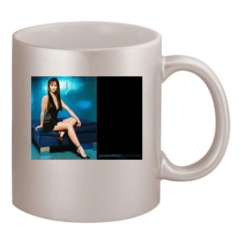 Jennifer Love Hewitt 11oz Metallic Silver Mug