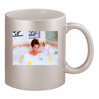 Jennifer Love Hewitt 11oz Metallic Silver Mug