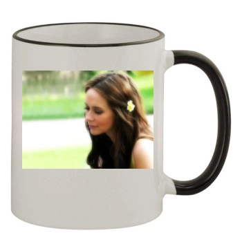 Jennifer Love Hewitt 11oz Colored Rim & Handle Mug