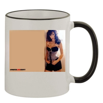 Jennifer Love Hewitt 11oz Colored Rim & Handle Mug