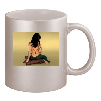 Jennifer Love Hewitt 11oz Metallic Silver Mug