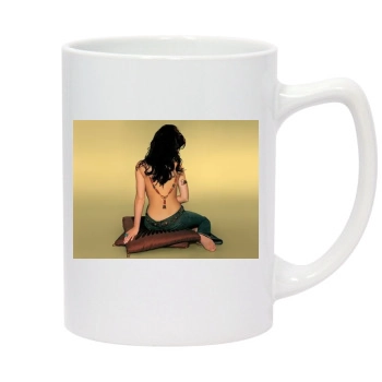 Jennifer Love Hewitt 14oz White Statesman Mug