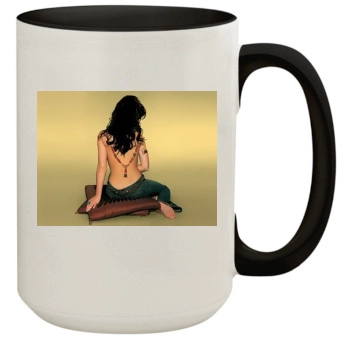 Jennifer Love Hewitt 15oz Colored Inner & Handle Mug