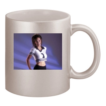 Jennifer Love Hewitt 11oz Metallic Silver Mug