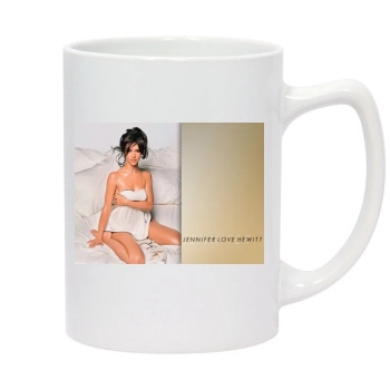 Jennifer Love Hewitt 14oz White Statesman Mug