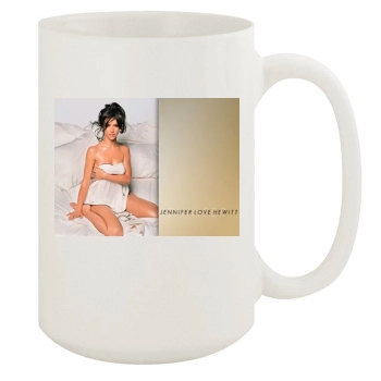 Jennifer Love Hewitt 15oz White Mug