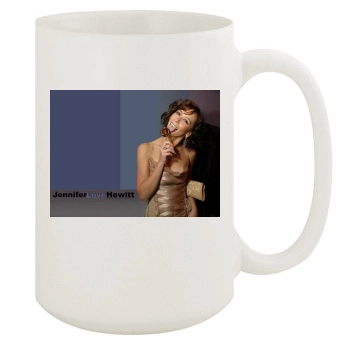 Jennifer Love Hewitt 15oz White Mug