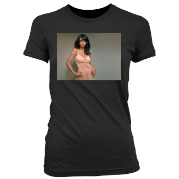 Jennifer Love Hewitt Women's Junior Cut Crewneck T-Shirt